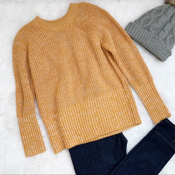 Universal Thread Sweaters - Universal Threads knit pullover sweater mustard S